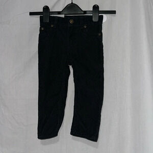 NWT black corduroy pants size 2T